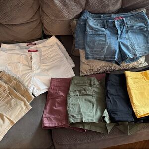 Juniors Unionbay Shorts, 10 pairs, Size 7